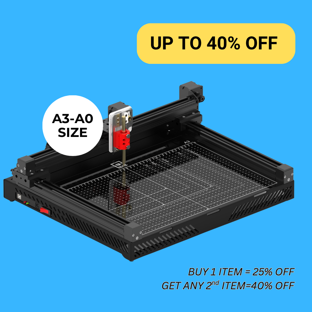 UUNA TEK 3.0 A3–A0 High-Precision CAD Pen Plotter for Architecture
