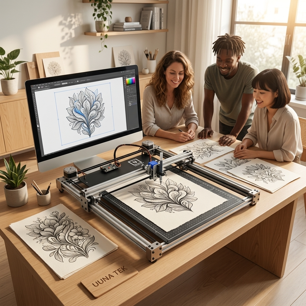 Pen Plotter Art: The Future of Physical Creativity in the AI Era