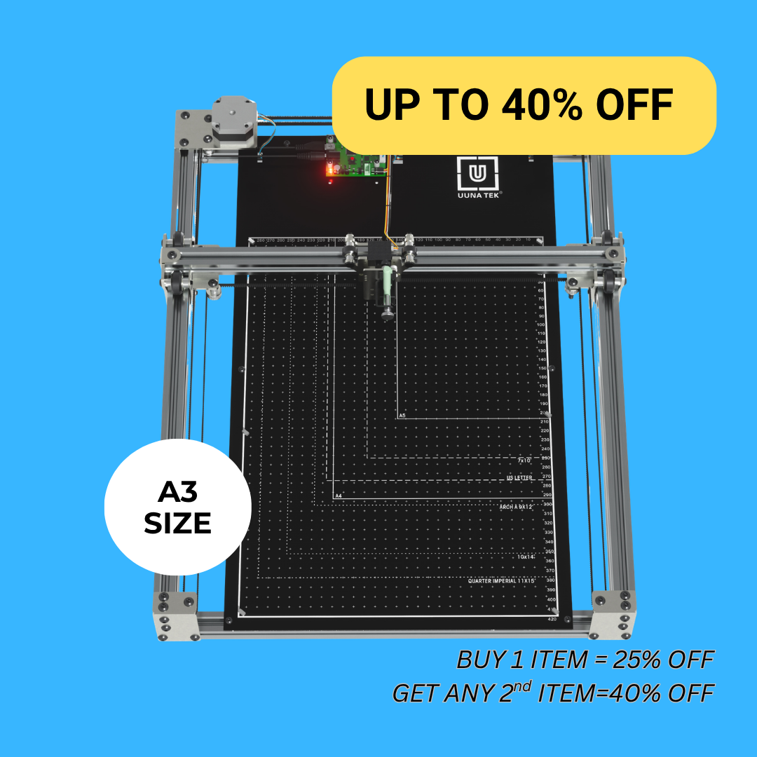 iDraw H SE A3 Preassembled Pen Plotter for Generative Art, Creative Coding & Precision Drawing