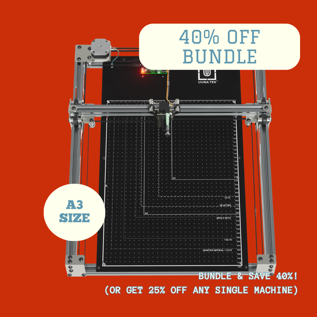 iDraw H SE A3 Preassembled Pen Plotter for Generative Art, Creative Coding & Precision Drawing