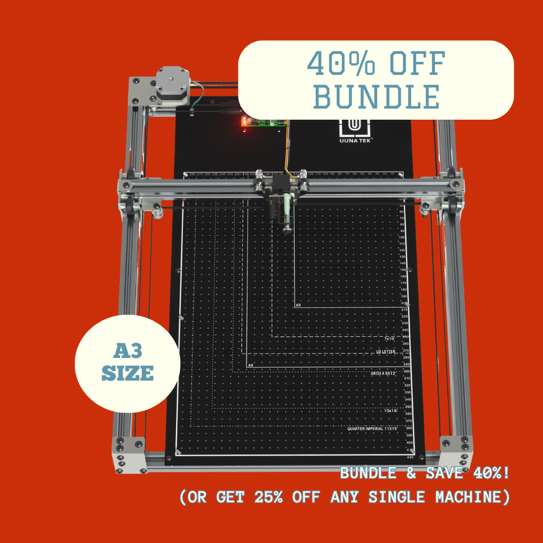 iDraw H SE A3 Preassembled Pen Plotter for Generative Art, Creative Coding & Precision Drawing