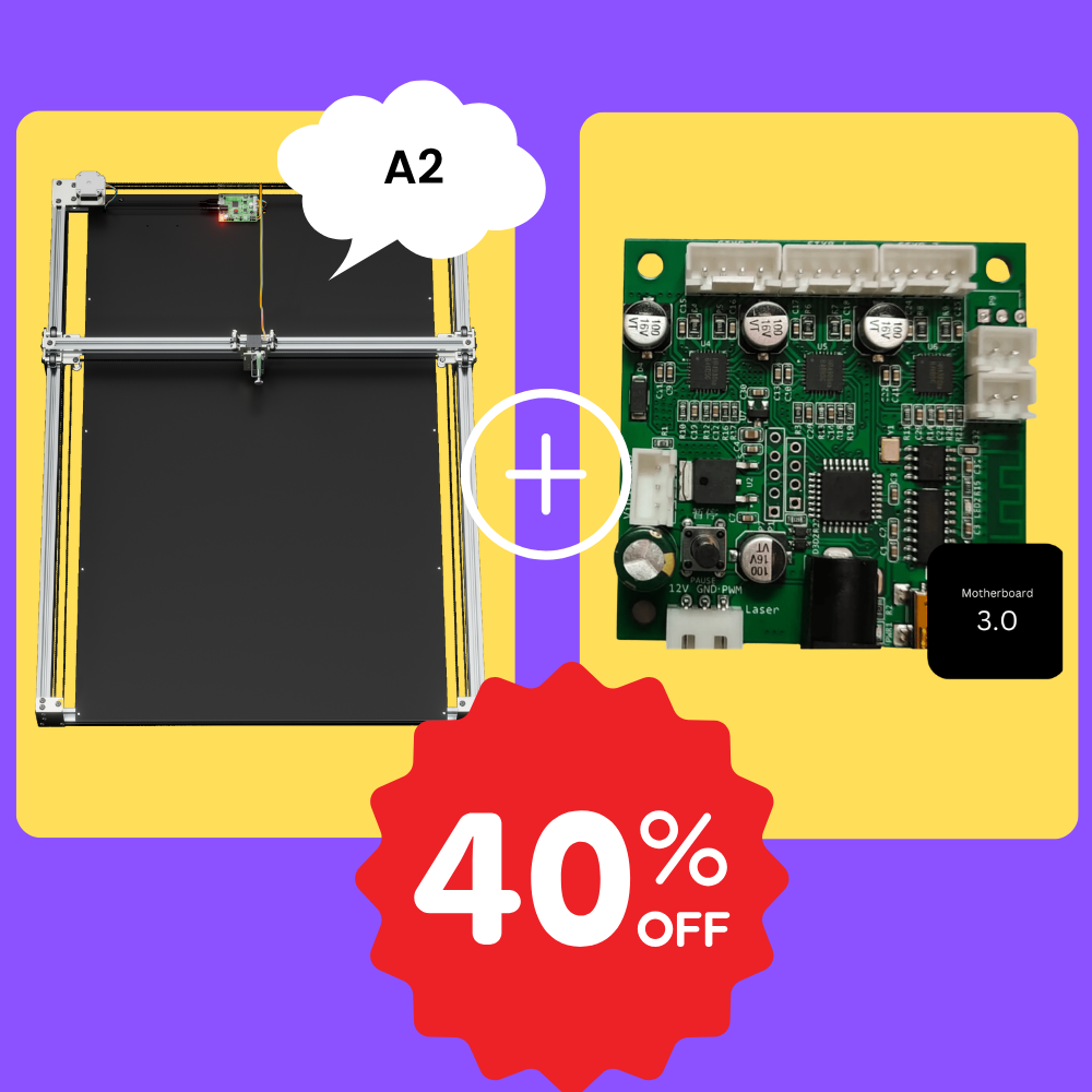 UUNA TEK 3.0 A2 Pen Plotter+Accessory Kit Bundle