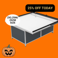 UUNA TEK 3.0 (2x1.25M / 2x2M) Preassembled Industrial Pen Plotter & Heavy-Duty Drafting Table for Architectural Blueprints, CAD Drafting and Packaging Diecut Prototyping (WiFi & SD Card)
