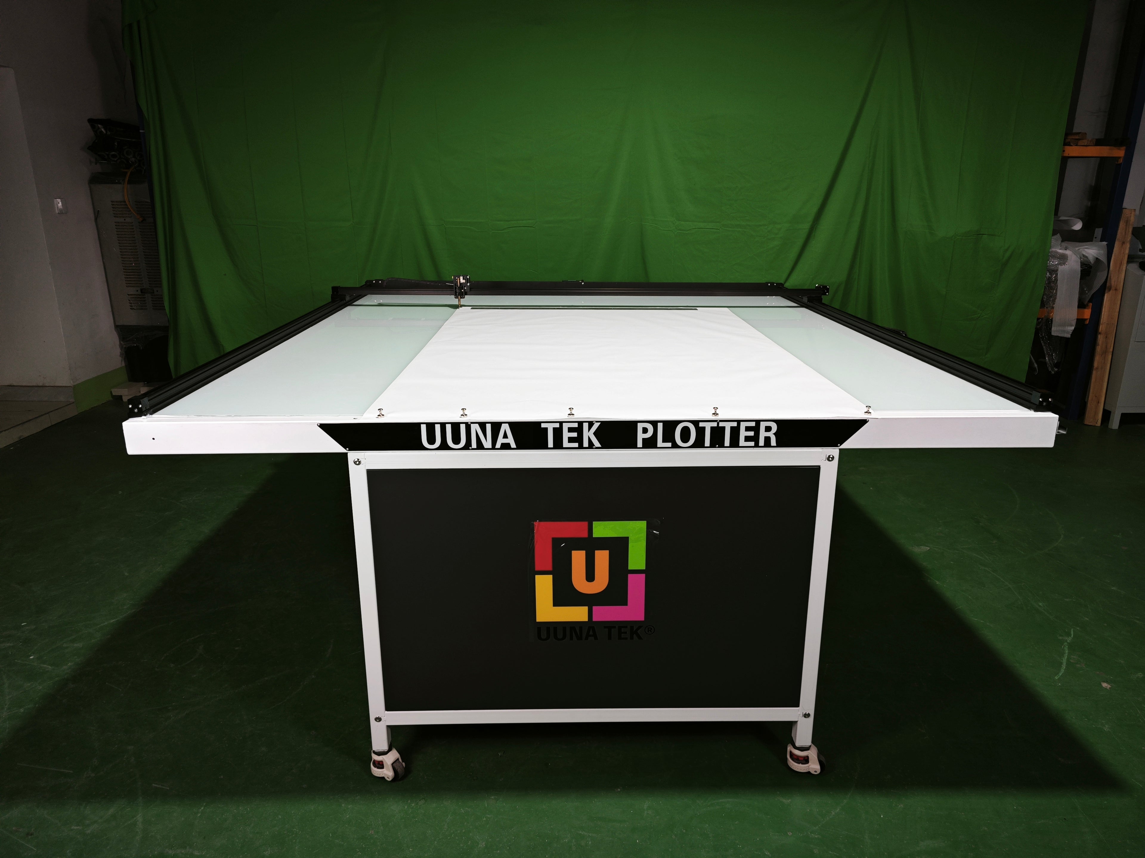UUNA TEK 3.0 (2x1.25M / 2x2M) Preassembled Industrial Pen Plotter & Heavy-Duty Drafting Table for Architectural Blueprints, CAD Drafting and Packaging Diecut Prototyping (WiFi & SD Card)