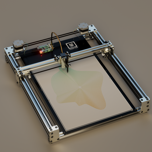 iDraw H SE A3 Preassembled Pen Plotter for Generative Art, Creative Coding & Precision Drawing