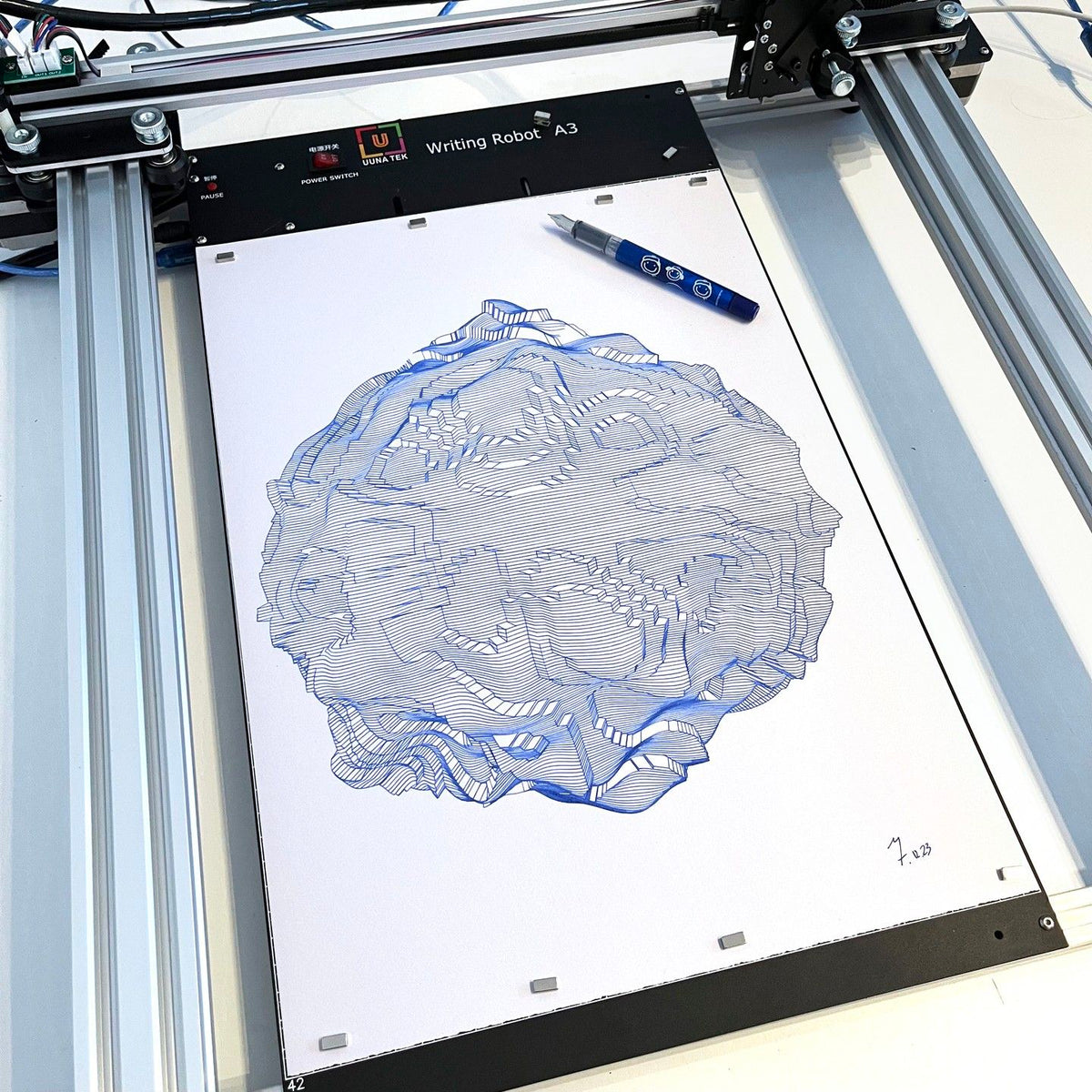 Generative Art Plotters for Creative Designs | IDRAW PEN PLOTTER