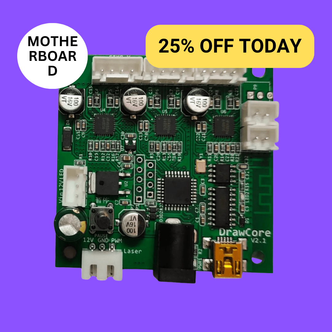 Motherboard for iDraw Pen Plotters – Upgraded Controller Board for iDraw H/2.0/1.0/H SE/ArtStation