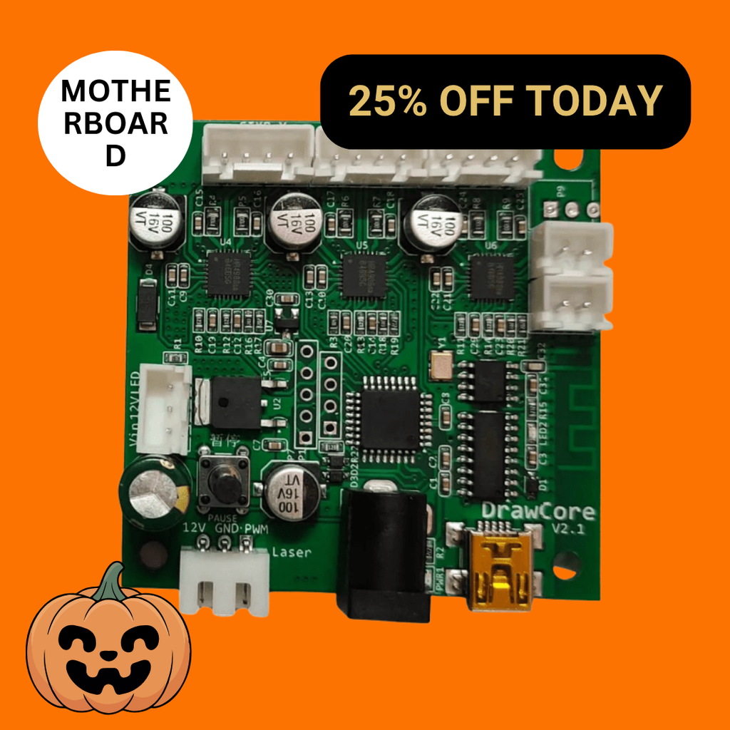 Motherboard for iDraw Pen Plotters – Upgraded Controller Board for iDraw H/2.0/1.0/H SE/ArtStation
