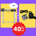iDraw H A3 Pen Plotter+2.5W Laser Head Bundle