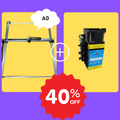iDraw H A0 Pen Plotter+15W Laser Head Bundle