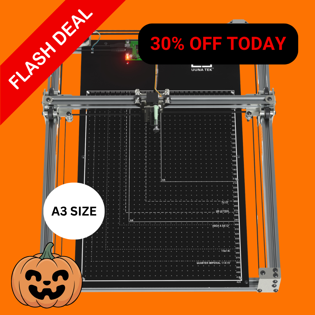 iDraw H SE A3 Preassembled Pen Plotter for Generative Art, Creative Coding & Precision Drawing