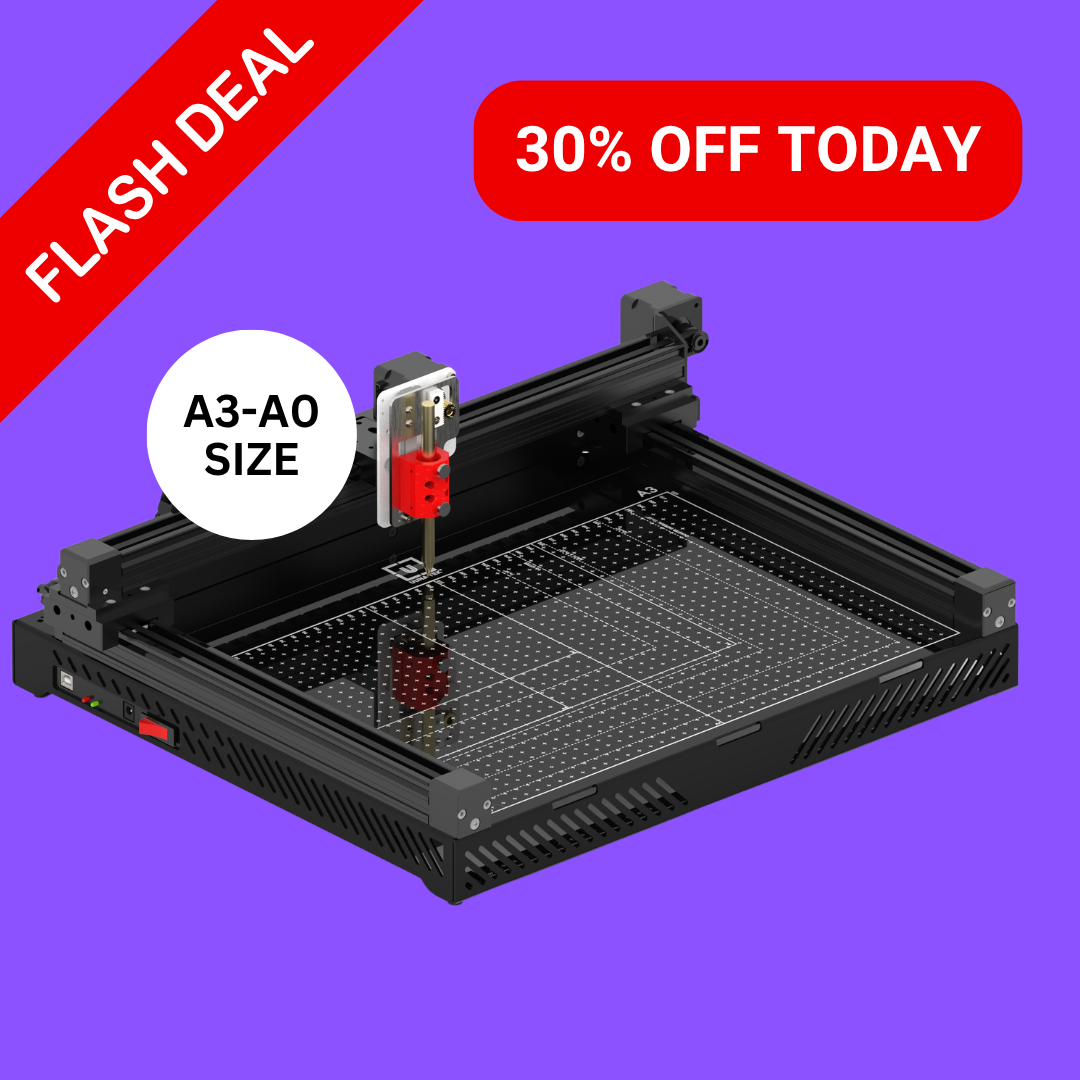 UUNA TEK 3.0 A3–A0 High-Precision CAD Pen Plotter for Architecture & Engineering Drawing