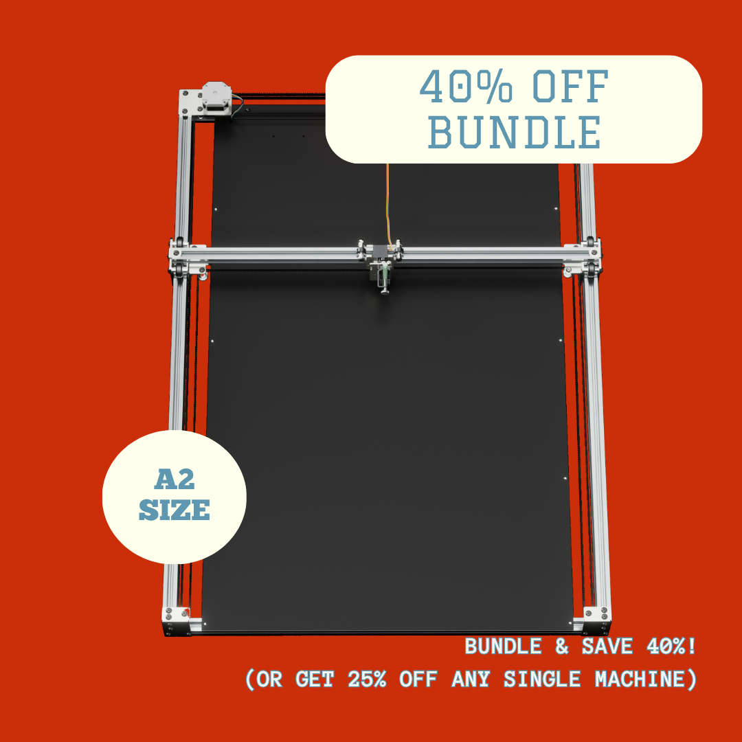 iDraw H SE A2 Large Format Pen Plotter for Generative Art & Creative Automation