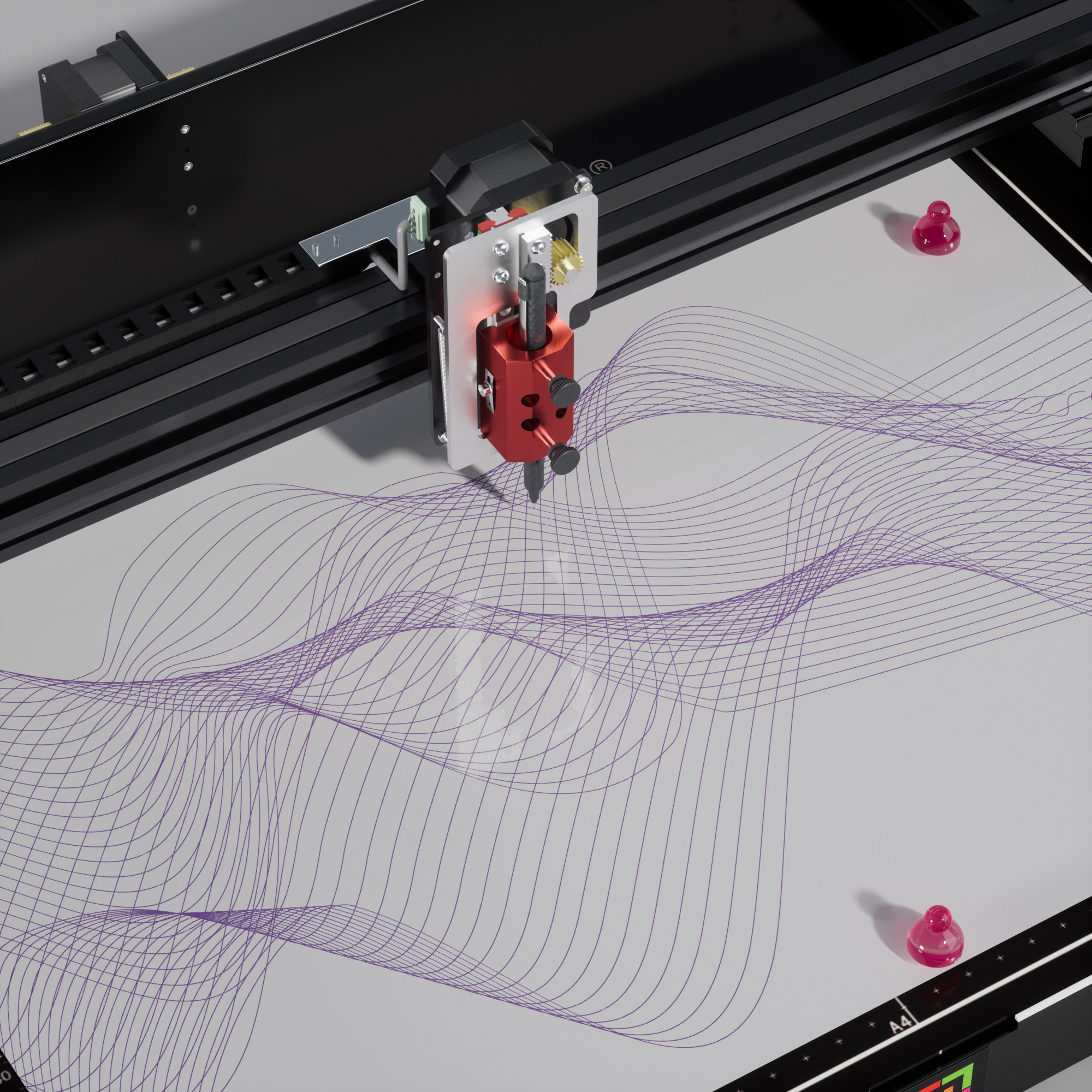 UUNA TEK 3.0 A3–A0 High-Precision CAD Pen Plotter for Architecture & Engineering Drawing