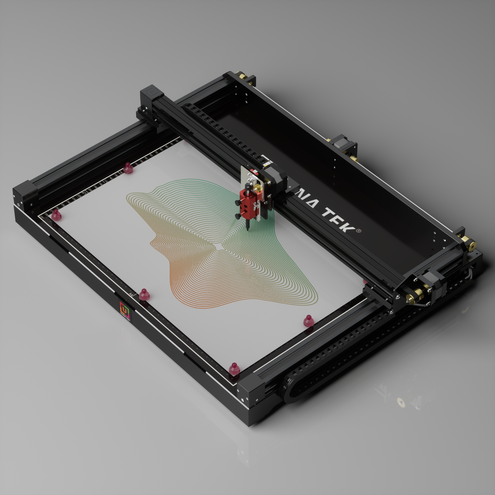 UUNA TEK 3.0 A3–A0 High-Precision CAD Pen Plotter for Architecture & Engineering Drawing